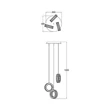 PLATT - ZumaLine-ZU-PL180407-3 - Függeszték
