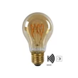 Lucide E27-LED alkonykapcsolós filament fényforrás 4W 300lm 2200K 360° - 49042/04/62