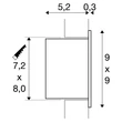 FRAME LED - slv-1000574 - Beépített lámpa