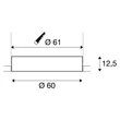 MEDO LED - slv-1001903 - Beépített lámpa