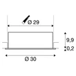 MEDO LED - slv-1001905 - Beépített lámpa