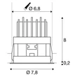 HORN MAGNA LED - slv-1002591 - Beépített lámpa