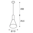 PHELIA - slv-1002951 - Függeszték