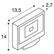 SPOODI SENSOR - slv-232870 - Szenzoros reflektor
