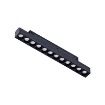 Azzardo KIRA fényforras Alfa mágneses sínrendszerhez fém, fekete, LED, 12W, 2700-6500K, 1150Lm - AZ-4901