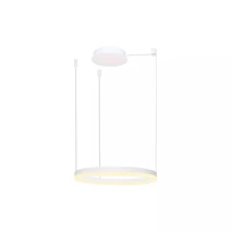 Azzardo Halo függeszték fém, fehér, LED, 3000K, 42W, 3066lm - AZ-4967