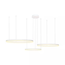 Azzardo Halo függeszték fém, fehér, LED, 3000K-6000K, 120W, 13140lm - AZ-4974