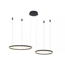 Azzardo Halo függeszték fém, fekete, LED, 3000K-6000K, 60W, 6570lm - AZ-4978