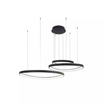 Azzardo Amanda függeszték fém, fekete, LED, 3000K, 150W, 7600lm - AZ-5027