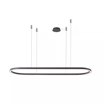 Azzardo Elena függeszték fém, fekete, LED, fényerőszabályozható, 3000K, 50W, 2700lm - AZ-5055