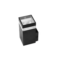 Azzardo Jason kültéri fali lámpa fém, fekete, LED, 4000K, 9W, 800lm, IP65 - AZ-5221