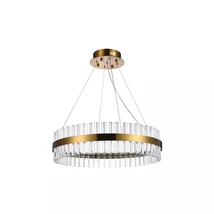 Azzardo Francesca függeszték fém, üveg, arany, LED, 3000K, 37W, 2770lm - AZ-5261
