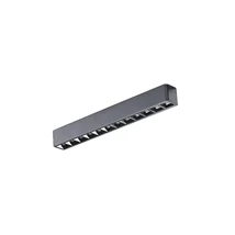 Azzardo Kira Gamma Track fényforrás mágneses sínrendszerhez fém, fekete, LED, 48V, 3000K, 12W, 1080lm - AZ-5290