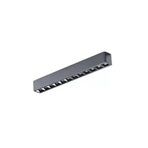 Azzardo Kira Gamma Track fényforrás mágneses sínrendszerhez fém, fekete, LED, 48V, 3000K, 24W, 1440lm - AZ-5296