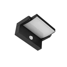Azzardo Durante kültéri fali lámpa mozgásérzékelővel fém, fekete, LED, 4000K, 21W, 1365lm, IP54 - AZ-5340