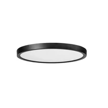 Azzardo Panka mennyezet lámpa fém, műanyag, fekete, fehér, LED, 2800K/4000K/6000K, 32W, 2080lm, IP40 - AZ-5368