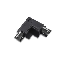 Azzardo  L-CONNECTOR kiegészítő 3-fázisú sínrendszerhez műanyag, fekete - AZ-5438
