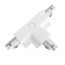 Azzardo  T-CONNECTOR kiegészítő 3-fázisú sínrendszerhez műanyag, fehér - AZ-5439