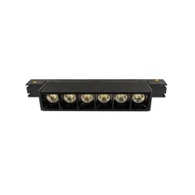 Azzardo  KIRA fényforrás Alfa mágneses sínrendszerhez fém, fekete, LED, 6W, 3000K, 640Lm - AZ-5469