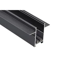 Azzardo GAMMA TRACK mágneses sín fém, fekete, 3000mm - 5532
