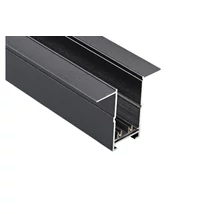 Azzardo GAMMA TRACK mágneses sín fém, fekete, 2000mm - 5535