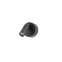 Azzardo LUGANO fali lámpa fém, fekete, LED, 3000K, 3W, 205lm - 5628
