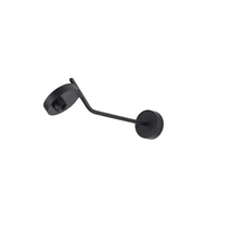 Azzardo ISEO fali lámpa fém, fekete, LED, 3000K, 9W, 514lm - 5632