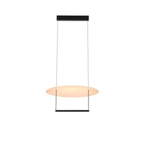 Azzardo PORTOFINO függeszték fém, fekete,fehér, LED, 39W, 3000K - AZ-5638