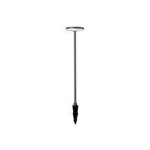Azzardo ALVA kültéri dekor lámpa fém, műanyag, szürke, fehér, LED, 3000K, 12W, 645lm, IP54 - 5705