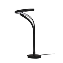 Azzardo TWIST asztali lámpa fém, műanyag, fekete, fehér, LED, 3000K, 18W, 1440lm - 5735