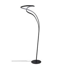 Azzardo TWIST állólámpa fém, műanyag, fekete, fehér, LED, 3000K, 30W, 2400lm - 5737