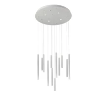 Azzardo ILIOS függeszték fém, akrill, fehér, LED, 3000K, 64W, 5120lm - 5746