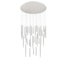 Azzardo ILIOS függeszték fém, akrill, fehér, LED, 3000K, 160W, 12800lm - 5749