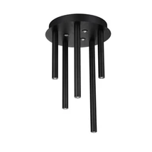 Azzardo ILIOS mennyezet lámpa fém, akrill, fekete, LED, 3000K, 32W, 2560lm - 5750