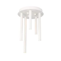 Azzardo ILIOS mennyezet lámpa fém, akrill, fehér, LED, 3000K, 32W, 2560lm - 5752