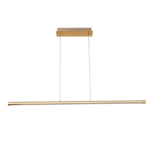 Azzardo ALAMO függeszték fém, arany, LED, 3000K, 21W, 1680lm - 5767