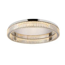 Azzardo SPARK mennyezet lámpa fém, üveg, króm, áttetsző, LED-TRIAC, 3000K, 72W, 3600lm - 5787