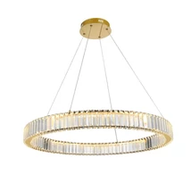 Azzardo SPARK függeszték fém, üveg, arany, áttetsző, LED-TRIAC, 3000K, 72W, 3600lm - 5790