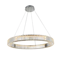 Azzardo SPARK függeszték fém, üveg, króm, áttetsző, LED-TRIAC, 3000K, 72W, 3600lm - 5791