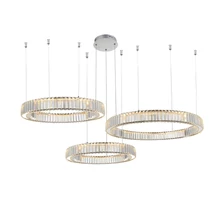 Azzardo SPARK függeszték fém, üveg, króm, áttetsző, LED-TRIAC, 3000K, 144W, 7840lm - 5795