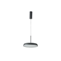 Azzardo CLARA függeszték fém, műanyag, fekete, fehér, LED, 3000K, 12W, 960lm - 5807