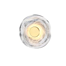Azzardo NESTOR mennyezet lámpa fém, üveg, sárgaréz, fehér, LED, 3000K, 6W, 480lm - 5828