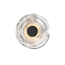 Azzardo NESTOR mennyezet lámpa fém, üveg, fekete, fehér, LED, 3000K, 6W, 480lm - 5831