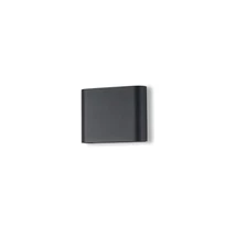 Azzardo SVALA kültéri fali lámpa fém, szürke, LED, 3000K-4000K, 6W, 480lm, IP54 - 5856