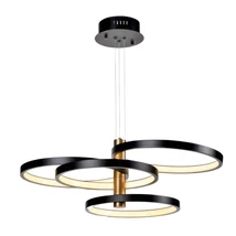 Azzardo COLICA függeszték fém, akrill, fekete, arany, fehér, LED, 3000K, 70W, 3600lm - 5896