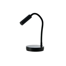 Azzardo OLMO asztali lámpa fém, műanyag, fekete, LED, 3000K, 3W, 192lm - 5912