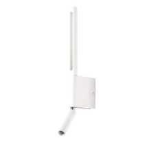 Azzardo OLYMPIA fali lámpa fém, műanyag, fehér, LED, 5W + 3W, 3000K, 400 + 240Lm - AZ-5966