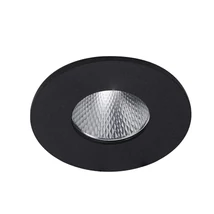 Azzardo CLEAN beépíthető szpotlámpa fém, üveg, fekete, áttetsző, LED, 7W, 3000-4000-6000K, 420Lm, IP44 - AZ-5986
