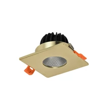Azzardo CLEAN fürdőszobai beépíthető szpot lámpa fém, üveg, arany, LED, 3000K-4000K-6000K, 7W, 420lm, IP44 - 5991
