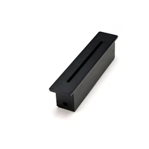 Azzardo ERIN kültéri beépíthető lépcsőmegvilágító fém, fekete, LED, 3W, 3000K, 240Lm, IP54 - AZ-6080